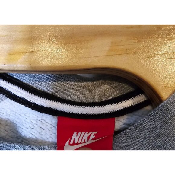 Vintage Nike Pullover Sweatshirt Size Medium Gray Cotton‎ Long Sleeve - Picture 4 of 6